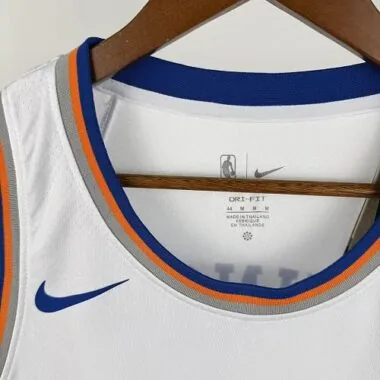 New York Knicks 2026 No. 8 OG Anunoby NBA Jersey