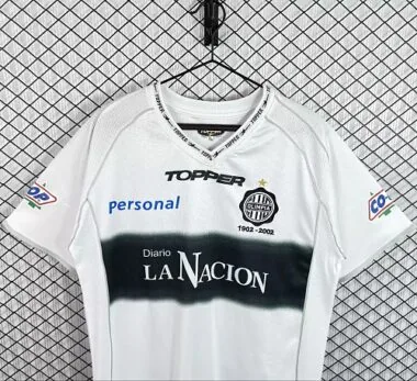 Club Olimpia 2002 Home Retro Jersey (S-2XL)
