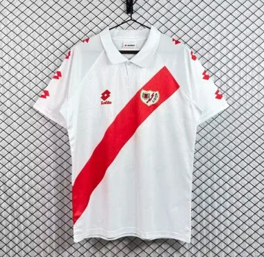 Rayo Vallecano 1991/94 Home Retro Jersey Size S-2XL