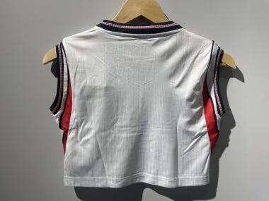 England 2026 Home Crop Top Jersey for Women (S-2XL)