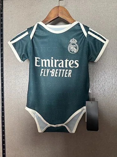 Real Madrid 2026/27 Green Away Baby Bodysuit