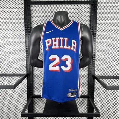 Philadelphia 76ers 2026 Blue Icon Edition James No. 23 NBA Jersey