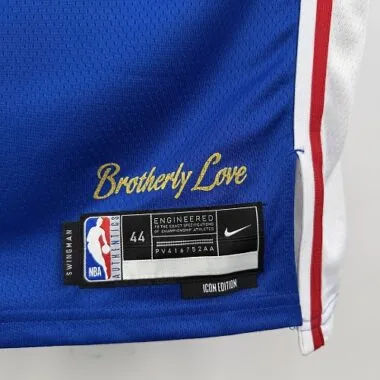 Philadelphia 76ers 2026 Blue Icon Edition James No. 23 NBA Jersey
