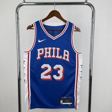 Philadelphia 76ers 2026 Blue Icon Edition James No. 23 NBA Jersey