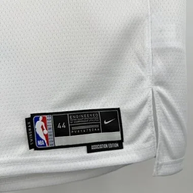 Miami Heat Antetokounmpo No. 7 White Crew Neck NBA Jersey