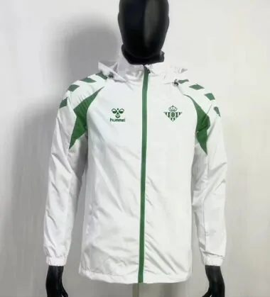 Real Betis 2026/27 White Windbreaker S-2XL