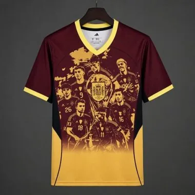 Spain 2026 World Cup Wine Red Champion Special Edition Jersey