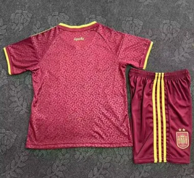Spain 2026 World Cup Two-Star Third Kids Kit Sizes 16-28