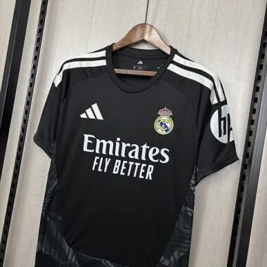 Real Madrid 2026/27 Black Goalkeeper Jersey (S-4XL)
