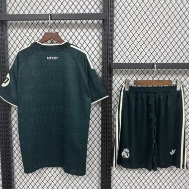 Real Madrid 2026/27 Green Away Jersey and Shorts Set (S-2XL)