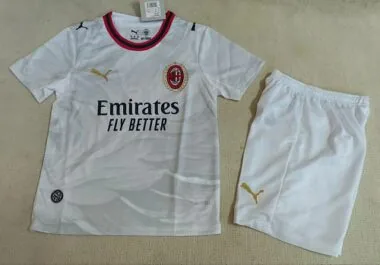 AC Milan 2026/27 Away Kids Kit Sizes 16-28