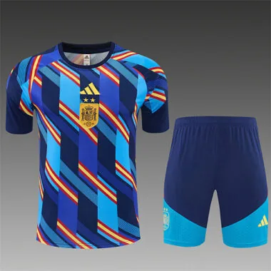 Spain 2026 Two-Star Camo Edition Jersey and Shorts Set S-2XL