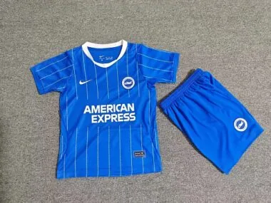 Brighton & Hove Albion 2026/27 Home Kids Kit Sizes 16-28