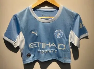 Manchester City 2026/27 Home Crop Top Jersey for Women S-2XL