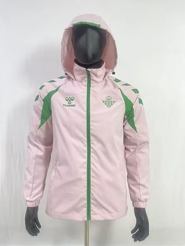 Real Betis 2026/27 Pink Windbreaker S-2XL