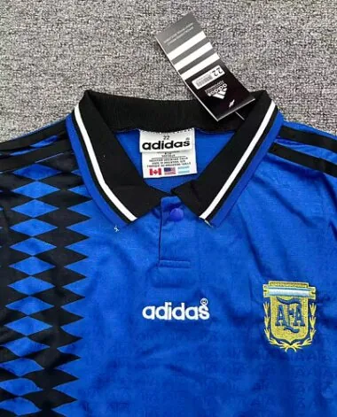 Argentina 1994 Away Retro Long Sleeve Kids Kit Sizes 16-28