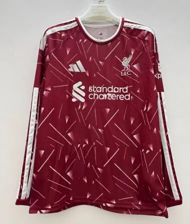 Liverpool 2026/27 Home Long Sleeve Jersey S-4XL