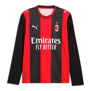 AC Milan 2026/27 Home Long Sleeve Jersey S-2XL
