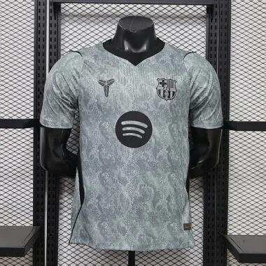 Barcelona 2026/27 Gray Goalkeeper Player Version Jersey S-2XL