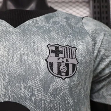 Barcelona 2026/27 Gray Goalkeeper Player Version Jersey (S-2XL)