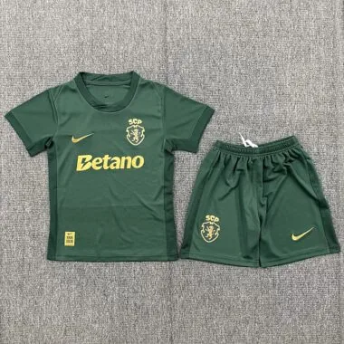 Sporting CP 2025/26 120th Anniversary Kids Kit Sizes 16-28