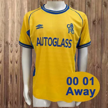 Chelsea 2000/01 Away Retro Jersey S-2XL
