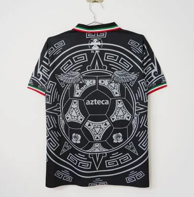 Mexico 2026 Black Virgin of Guadalupe and Aztec Pattern Special Edition Jersey