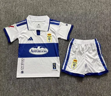 Real Oviedo 2026/27 Away Kids Kit Sizes 16-28