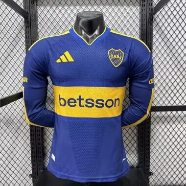 Boca Juniors 2026/27 Home Long Sleeve Player Version Jersey S-2XL