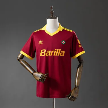 AS Roma 1991/92 Home Retro Jersey S-2XL