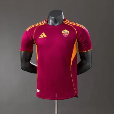 AS Roma 2025/26 Home Player Version Jersey S-2XL