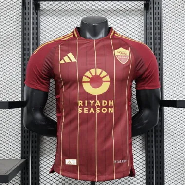 AS Roma 2024/25 Home Player Version Jersey S-2XL