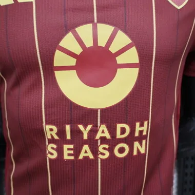 AS Roma 2024/25 Home Player Version Jersey (S-2XL)