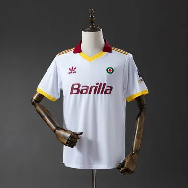 AS Roma 1991/92 Away Retro Jersey S-2XL