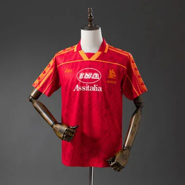 AS Roma 1995/96 Home Retro Jersey S-2XL