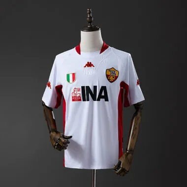 AS Roma 2001/02 Away Retro Jersey S-2XL