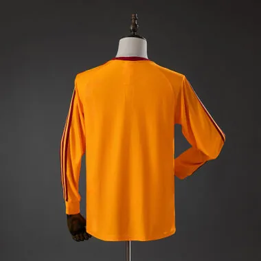 AS Roma Terrace Icons Orange Long Sleeve T-Shirt (S-2XL)