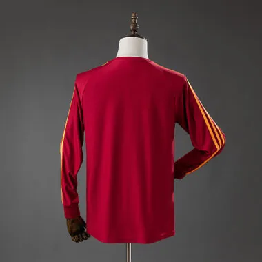AS Roma Terrace Icons Red Long Sleeve T-Shirt (S-2XL)