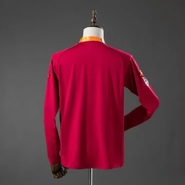 AS Roma 2000/01 Home Long Sleeve Retro Jersey (S-2XL)