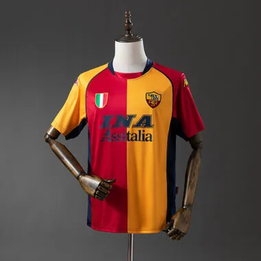 AS Roma 2001/02 Champion Edition Retro Jersey S-2XL