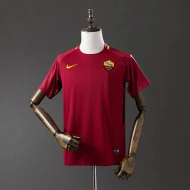 AS Roma 2017/18 Home Retro Jersey S-2XL
