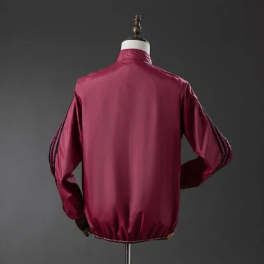 AS Roma Red and Beige Reversible Windbreaker (S-2XL)