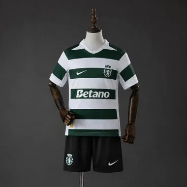 Sporting CP 2026/27 Home Kids Kit Sizes 16-28