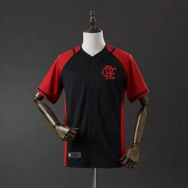 Flamengo 2026/27 US Pack Full-Button Baseball Jersey S-4XL