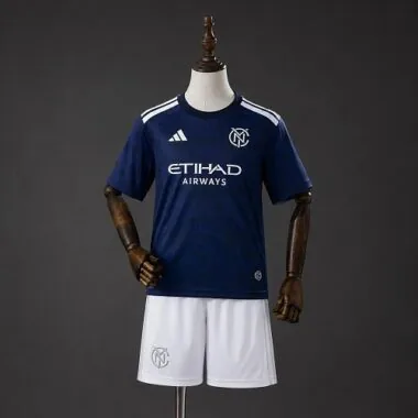 New York City FC 2026/27 Away Kids Kit Sizes 16-28