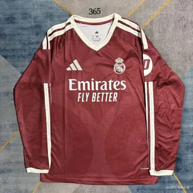 Real Madrid 2026/27 Third Long Sleeve Jersey S-4XL