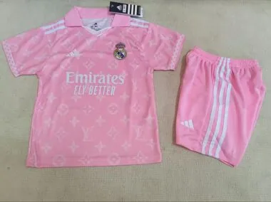 Real Madrid 2026/27 Pink Special Edition Kids Kit Sizes 16-28