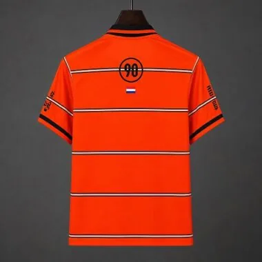 Netherlands 2026 x Travis Scott Cactus Jack Total 90 Retro Orange/Black Jersey (S-4XL)