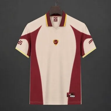 Spain 2026 x Travis Scott Cactus Jack Total 90 Retro Cream/Maroon Jersey S-4XL