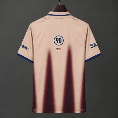 USA 2026 x Travis Scott Cactus Jack Total 90 Retro Cream/Maroon Jersey (S-4XL)